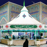 مشارکت در توزیع نذری در صحن غدیر 2