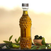 روغن زیتون تازه پرس گرم 5 لیتری با بوی کم مخصوص سرخ کردن و پختوپز مستقیم از باغدار طارم با تضمین قیمت و کیفیت