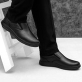 کفش مردانه رسمی کشی مدل استیو رنگ مشکی