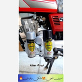 اسپری رنگ نقره ای براق الوان حرارتی نسوز انجین موتور و لوازم خانگی