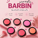 رژگونه مینی باربین رنگ کاربردی