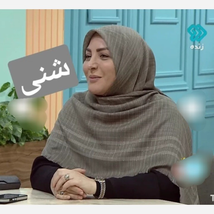 روسری نخی لنین لمه دار قواره بلند (شامل هدیه)