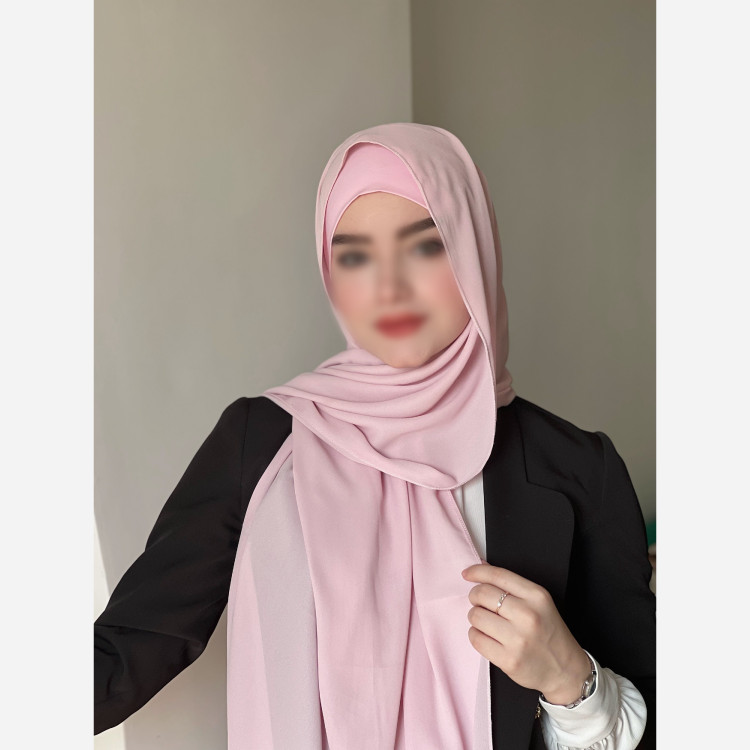 شال کلاهدار هدشال کلاهدار دوکاره کرپ حریر
