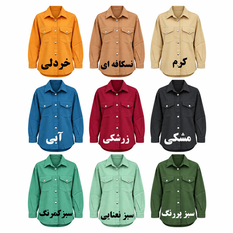شومیز زنانه کتان کد 22