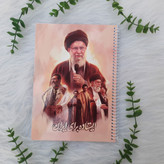 دفتر با طرح رهبر شهید (64برگ)