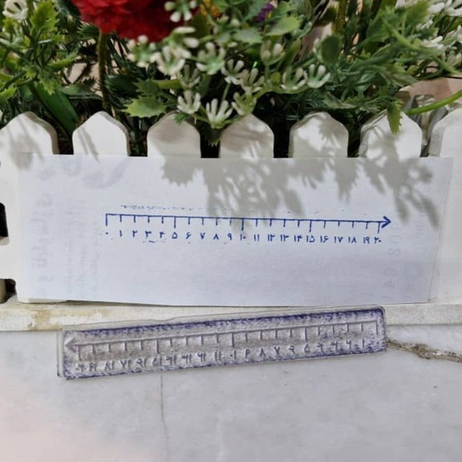 پک 13 عدد مهر آموزشی کلاس دوم دبستان