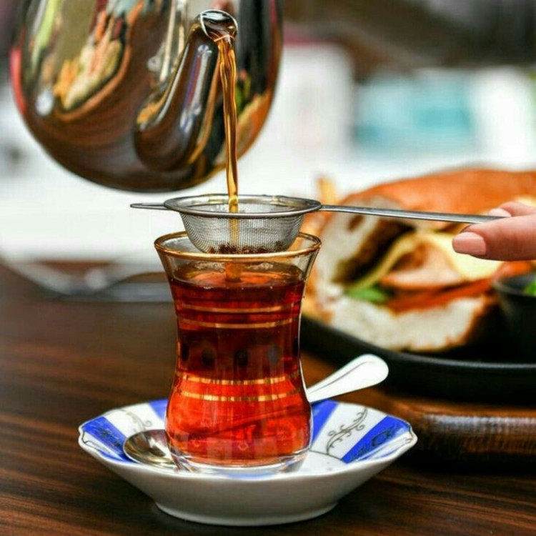 چای سیاه سرگل زرین 1000 گرمی چای لاهیجان چای ایرانی چای شمال ارسال رایگان با سبد خرید بالای