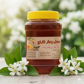 عسل بهارنارنج طبیعی تک گل خوش طعم عطر مستقیم از زنبوردار یک کیلوگرم برداشت 1405((پلمپ شده و بهداشتی))