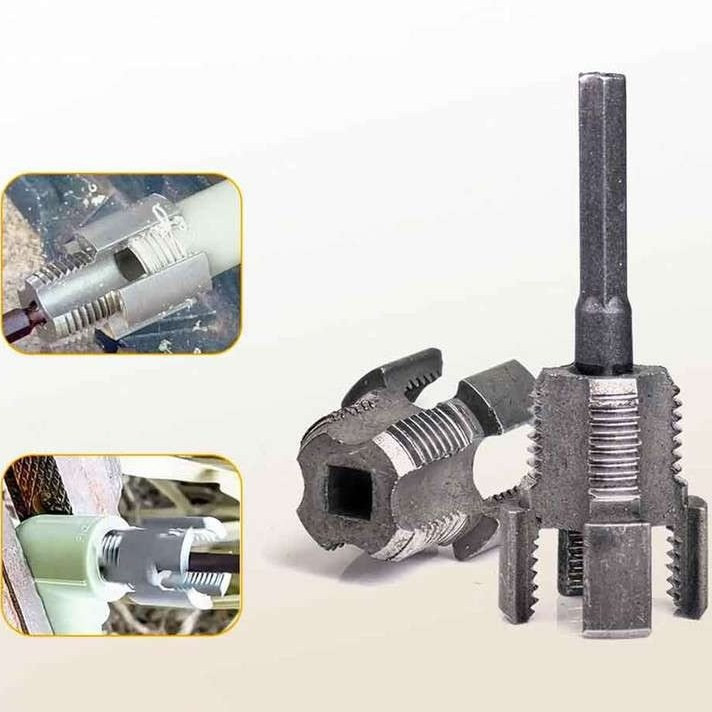 حدیده و قلاویز لوله سردریلی ست 2عددی سایز 1/2 و 3/4