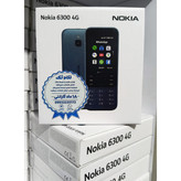 گوشی نوکیا 6300 Nokia ویتنام / با گارانتی 18 ماهه / مموری خور، دارای رابط کاربری جهت نصب اپلیکیشن / گوشی کلیدی ساده