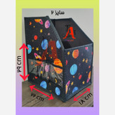نظم دهنده کتاب ، قفسه کتاب در سه سایز