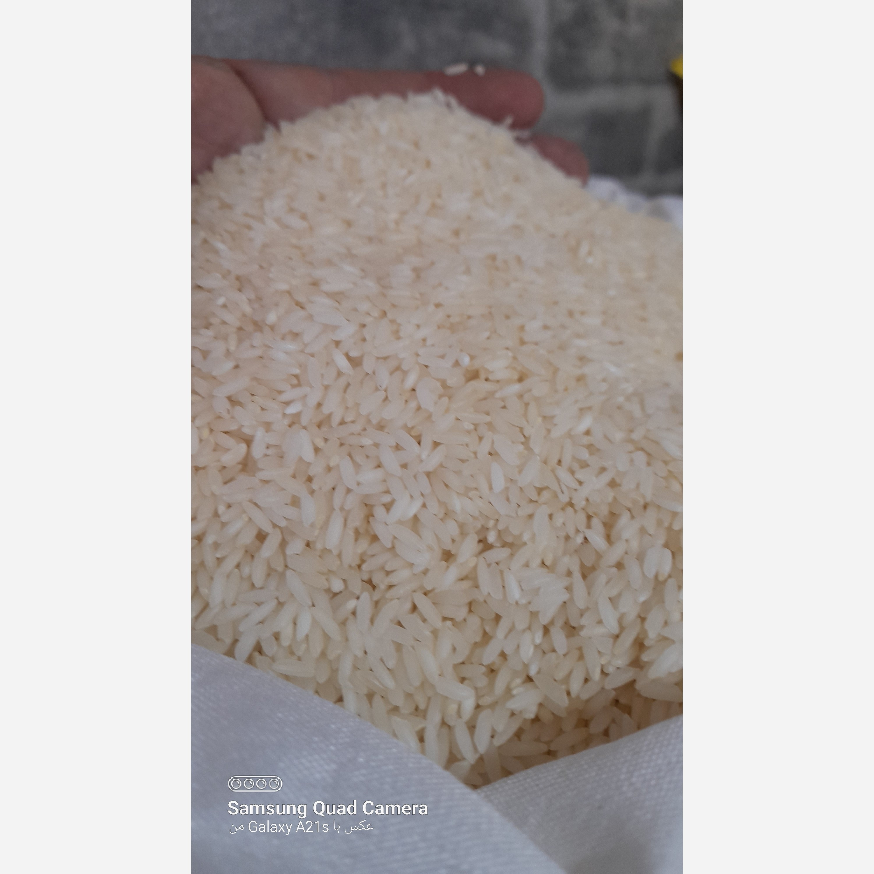 برنج عنبربو وارداتی(ارسال 2 کیسه ب بالا رایگان)
