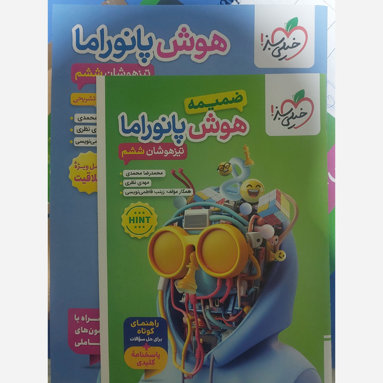 کتاب هوش پانوراما ششم انتشارات خیلی سبز چاپ 1405