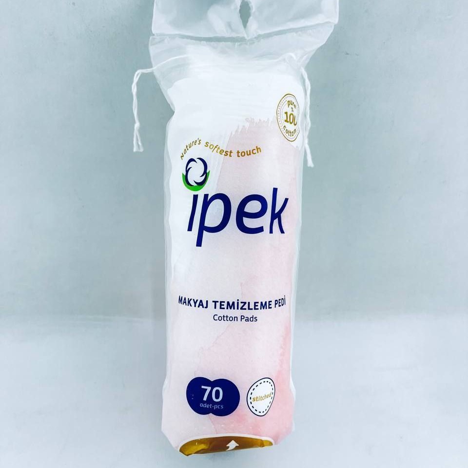پد ایپک 70عددی پد ارایش پاک کن(ipek ) پد ارایشی