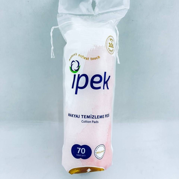 پد ایپک 70عددی پد ارایش پاک کن(ipek ) پد ارایشی