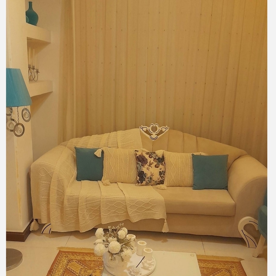 کاور و روکش کوسن طرح دیانا 40x40