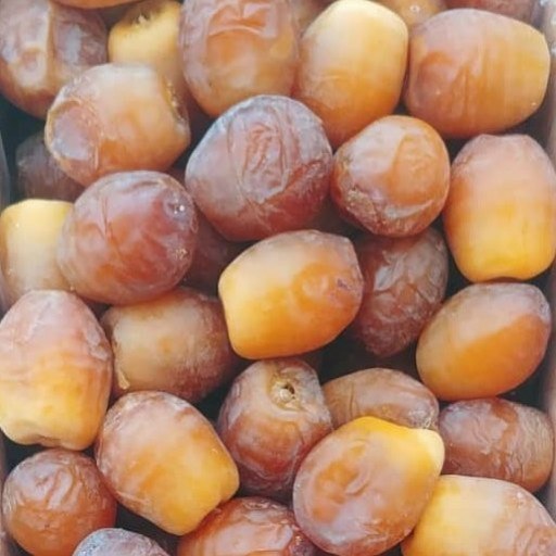 خرمای زرد عسلی هلیله تازه (خوشمزه ترین خرما)