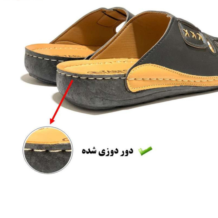 صندل مردانه ( دمپایی مردانه) به قیمت تولیدی دور دوخت جنس عالی