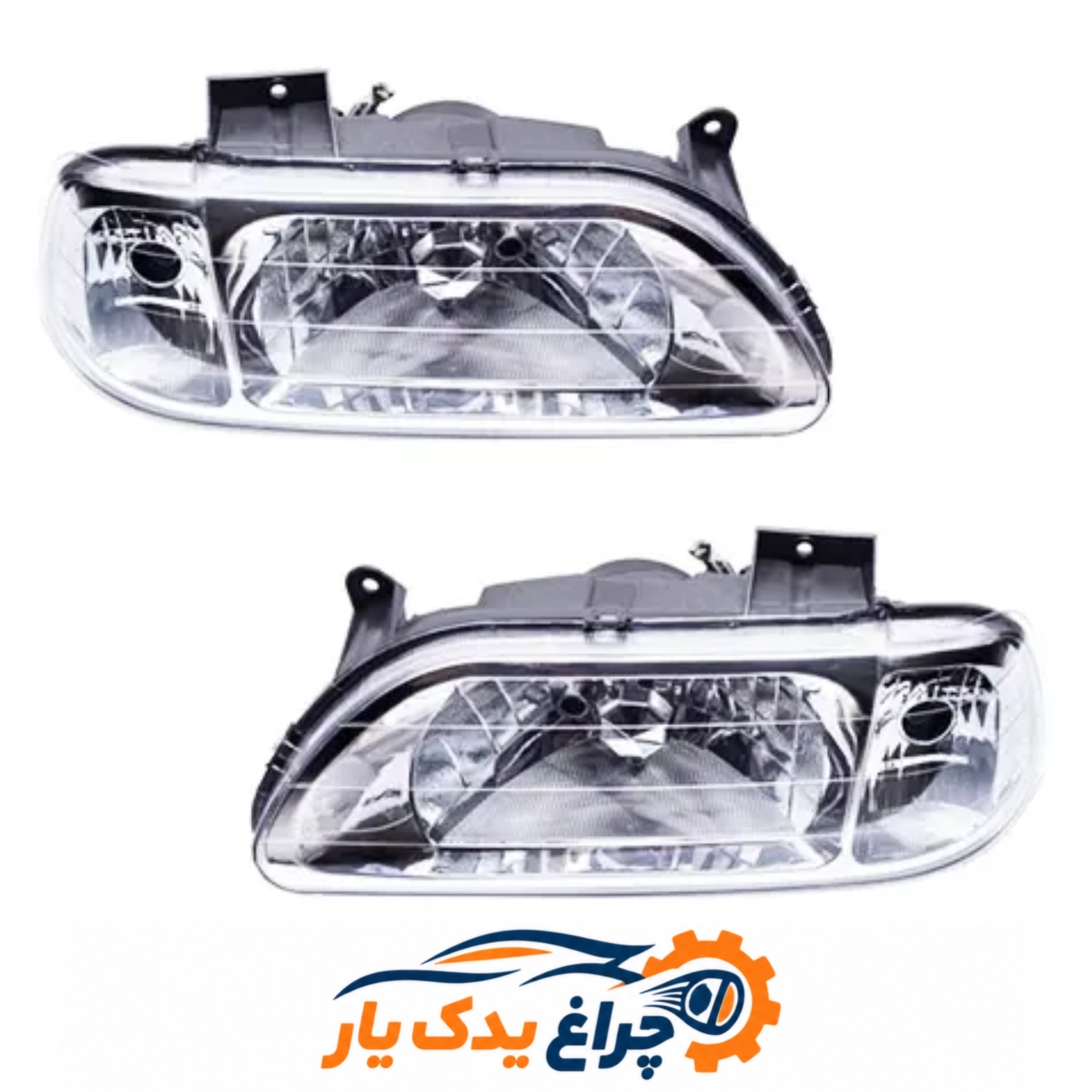 جفت چراغ جلو پراید جفت (چپ و راست)
