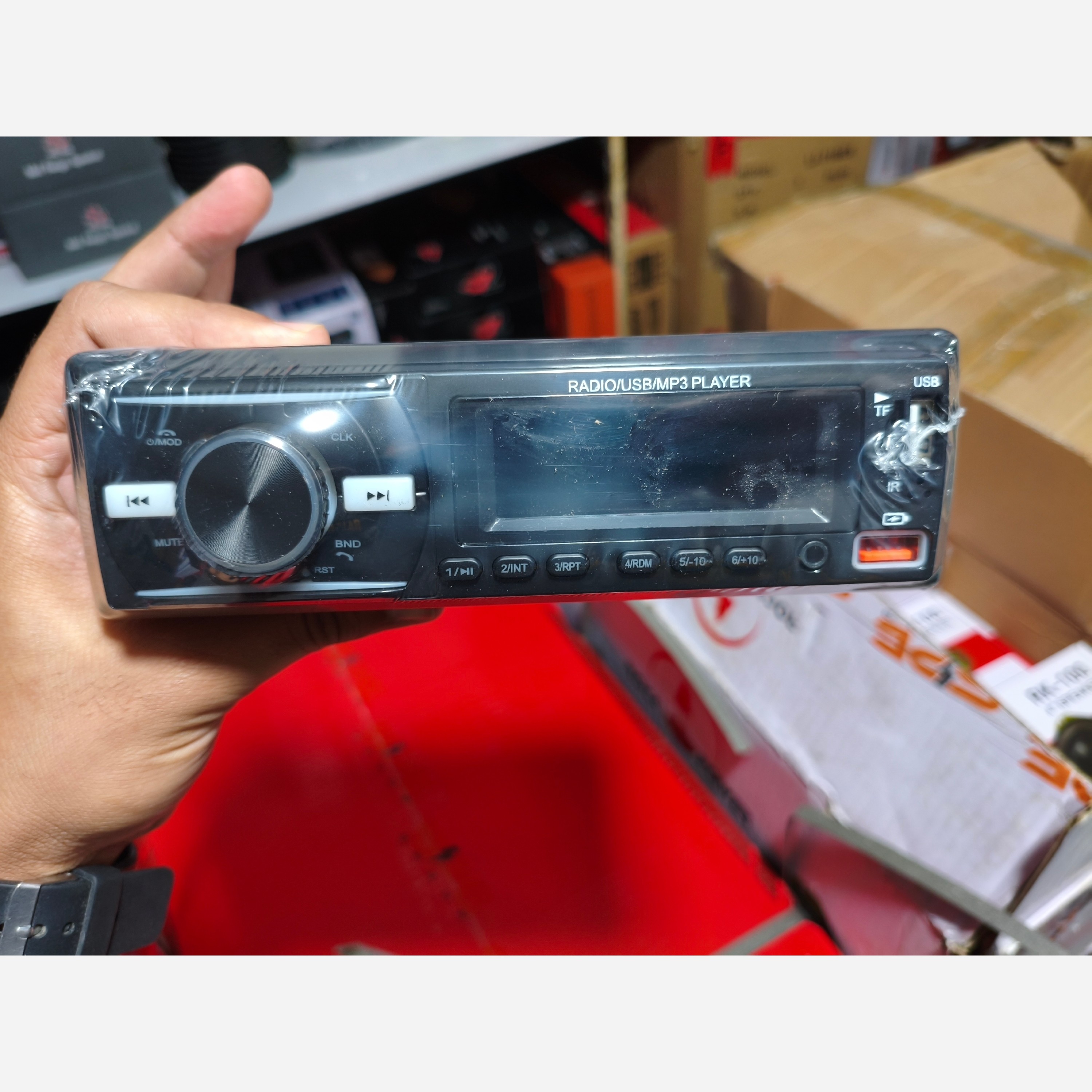 پخش خودرو مدل SU-920 بلوتوث دار آی سی بزرگ اصلی سیستمی