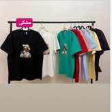 تیشرت زنانه و دخترانه نخ پنبه فری سایز38تا44
