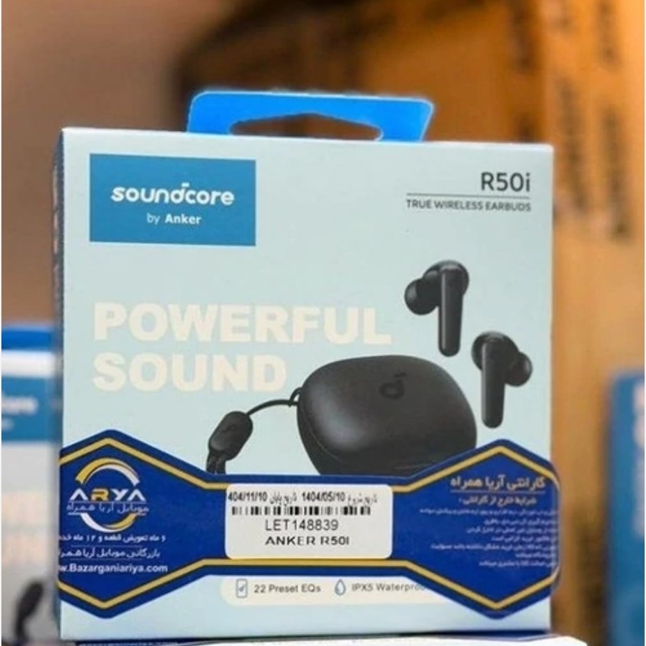 ایرپاد انکر مدل R50i + ANKER R50SOUNDCOR Eank با هوش مصنوعی اورجینال ویتنام با گارانتی+ بارکد دار ساخت 2025 . تخفیف ویژه