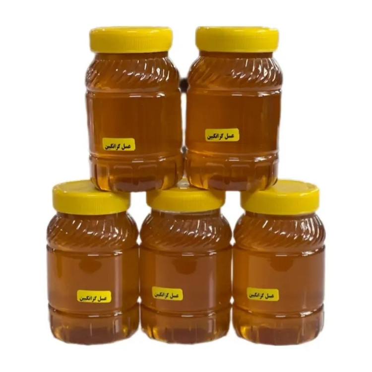 عسل طبیعی ساکارز پایین ( دو کیلویی) ارسال رایگان