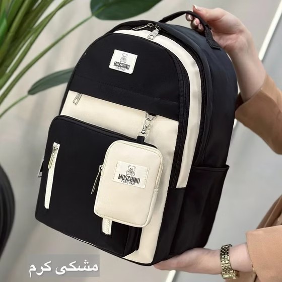 کوله پشتی دخترانه مدل دو تیکه جنس خارجی