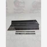 قاب ستون فلکسی اسپرت پژو405و پارس/زه بغل درب پژو405وپارس 6 عددی(کد873)/زه بغل درب ماشین/نوار محافظ درب خودرو/قاب ستون