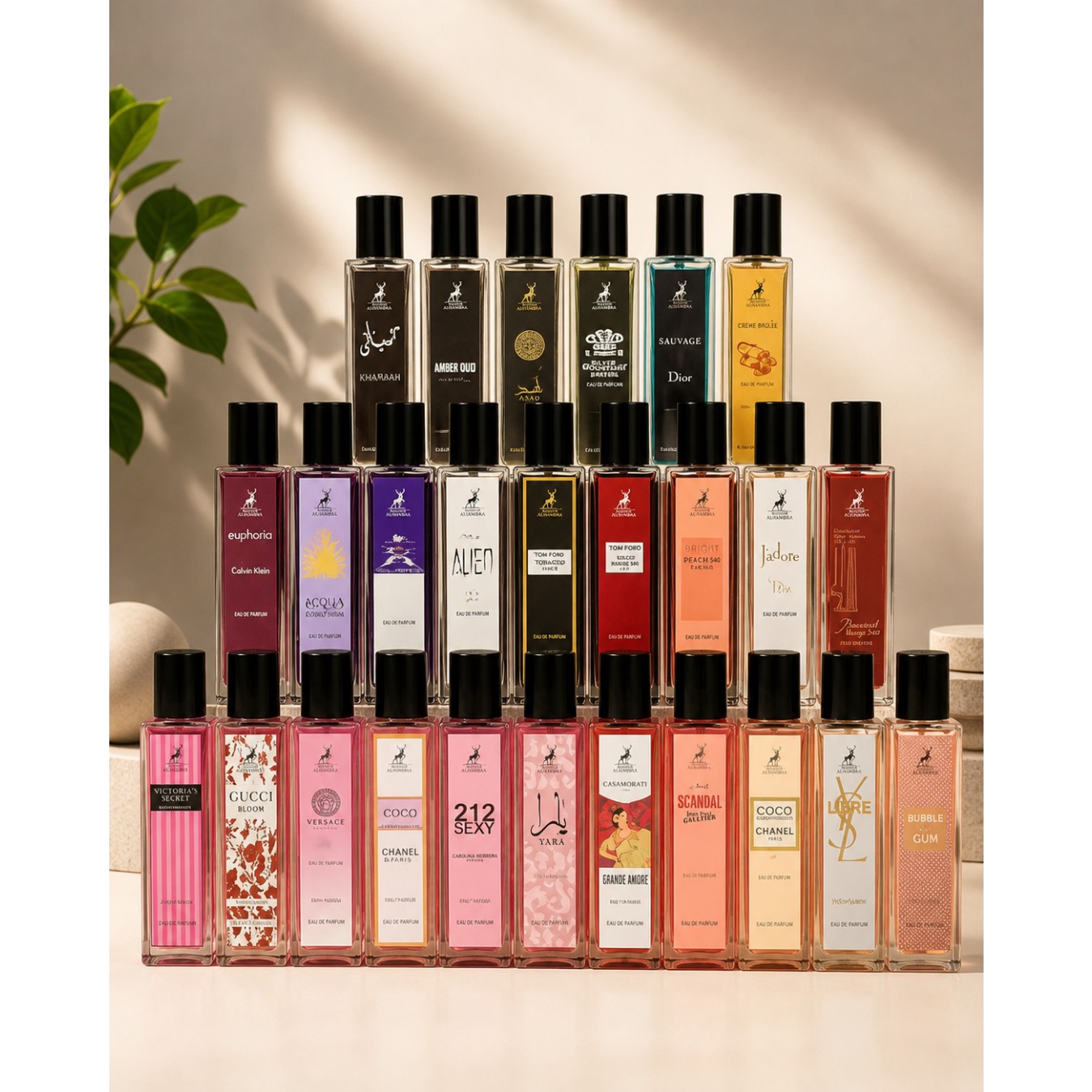 عطر جیبی الحمرا 35 میلی
