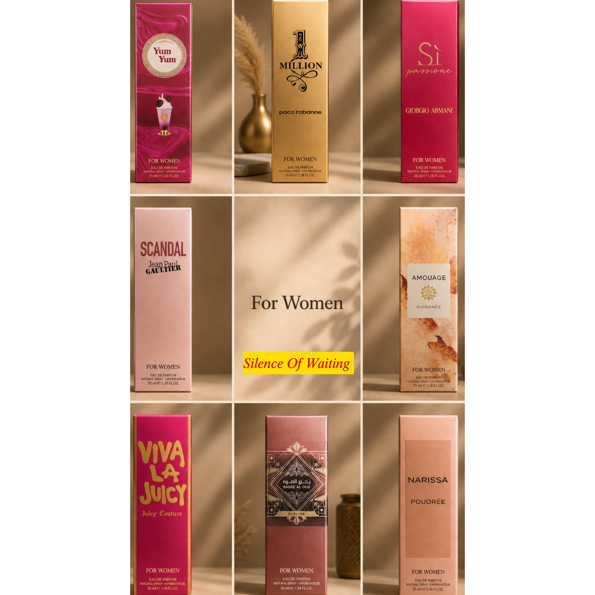 عطر جیبی الحمرا 35 میلی