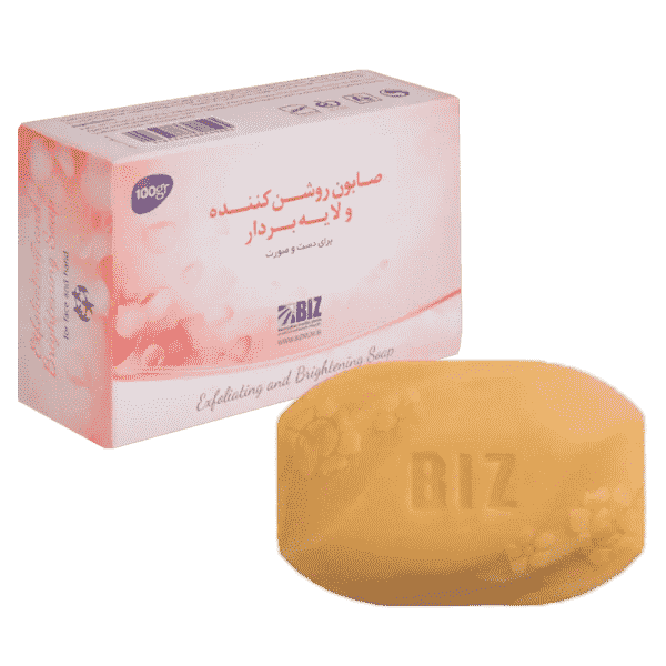 صابون روشن کننده و لایه بردار بیز