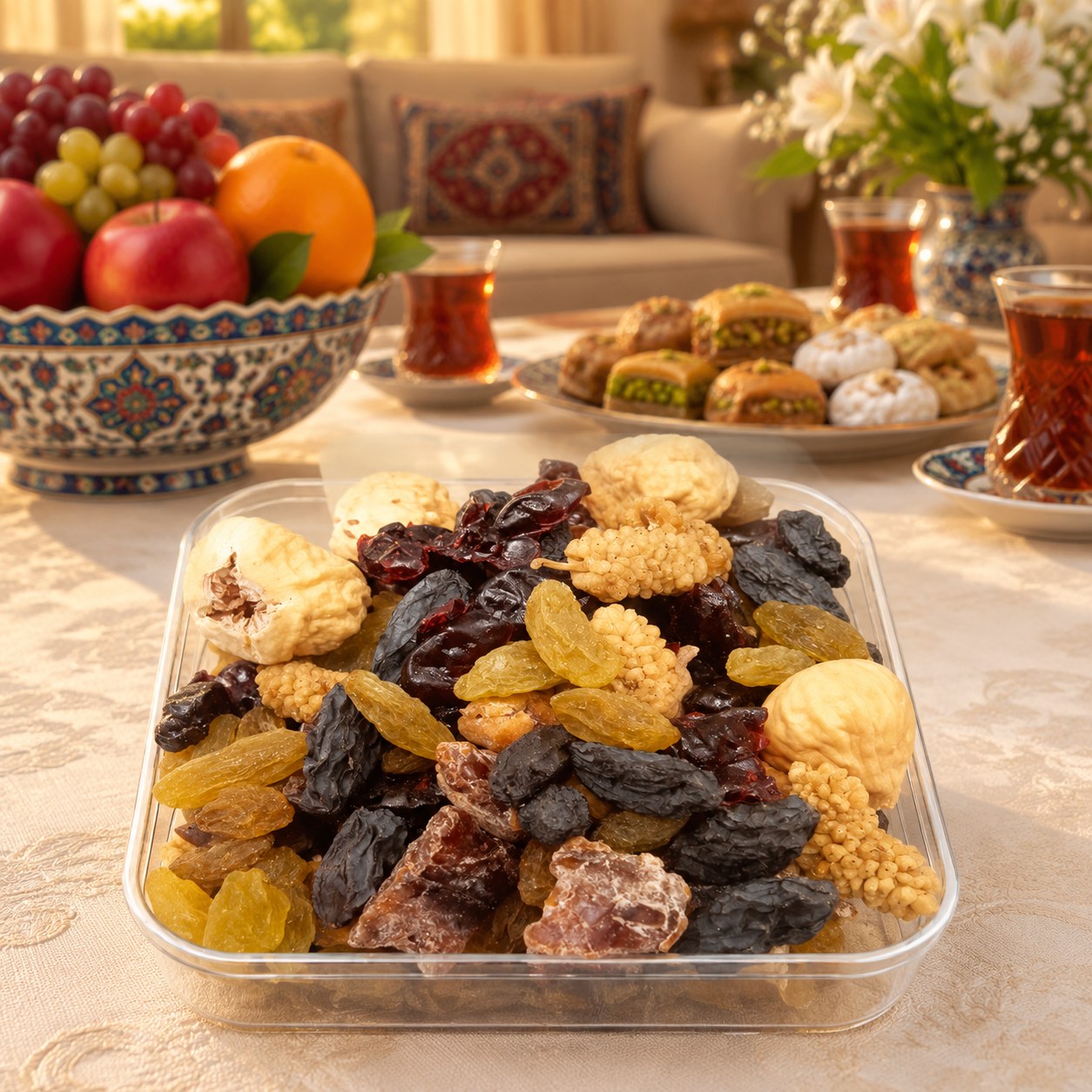 آجیل چای 200 گرمی