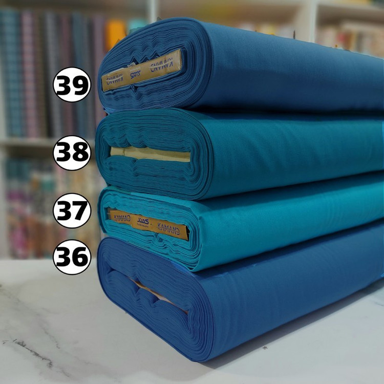 پارچه تترون ساده تک رنگ عرض 90 سانتی متر