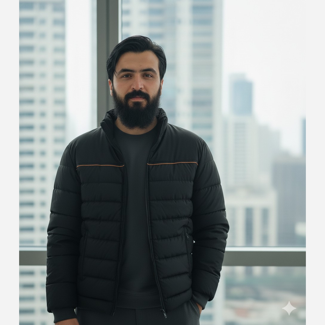 کاپشن مردانه کامل خز پشم شیشه ای 200 گرم