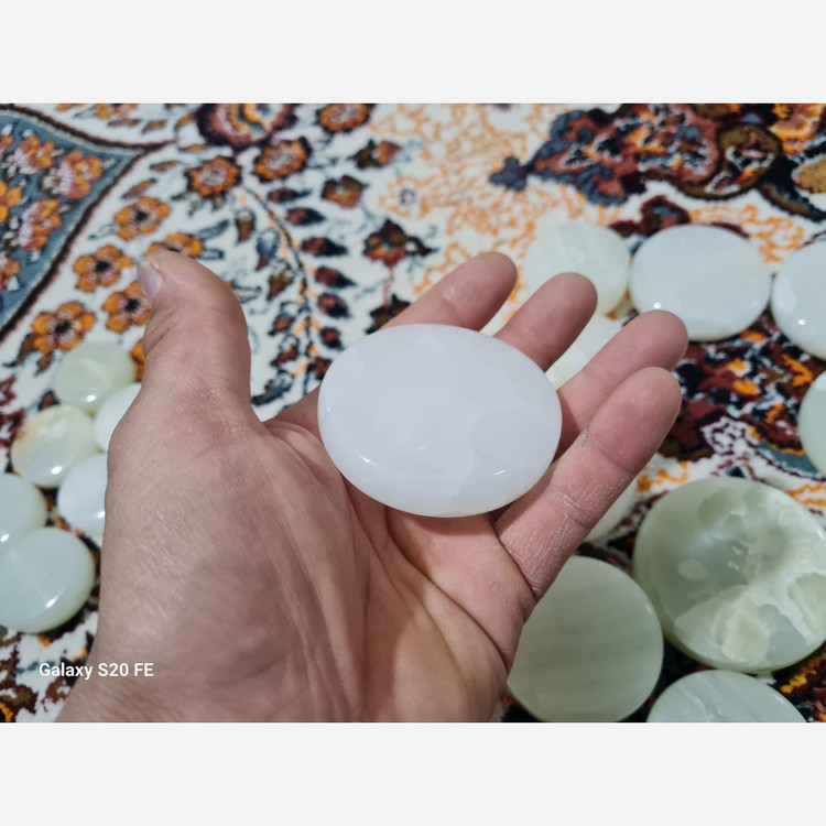 مهر نماز سنگی مرمر (دو طرف ساب)