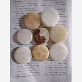 مهر نماز سنگی مرمر (دو طرف ساب)