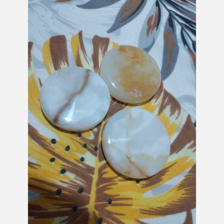 مهر نماز سنگی مرمر (دو طرف ساب)