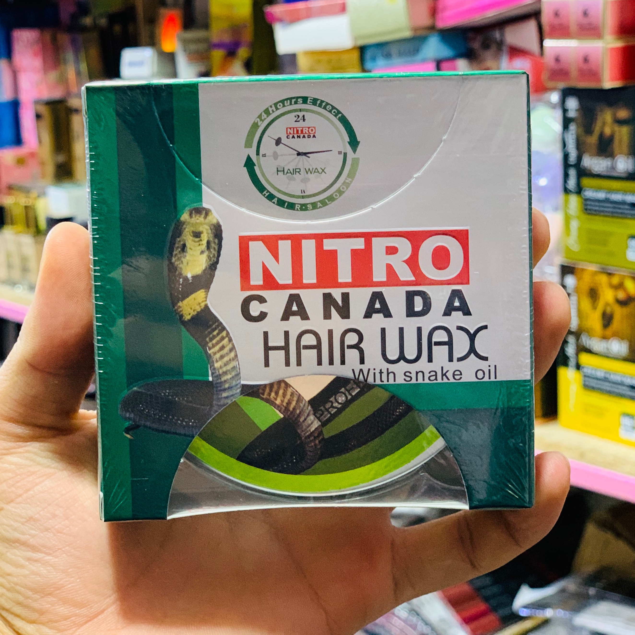 واکس مو چسب مو نیترو کانادا قوطی فلزی