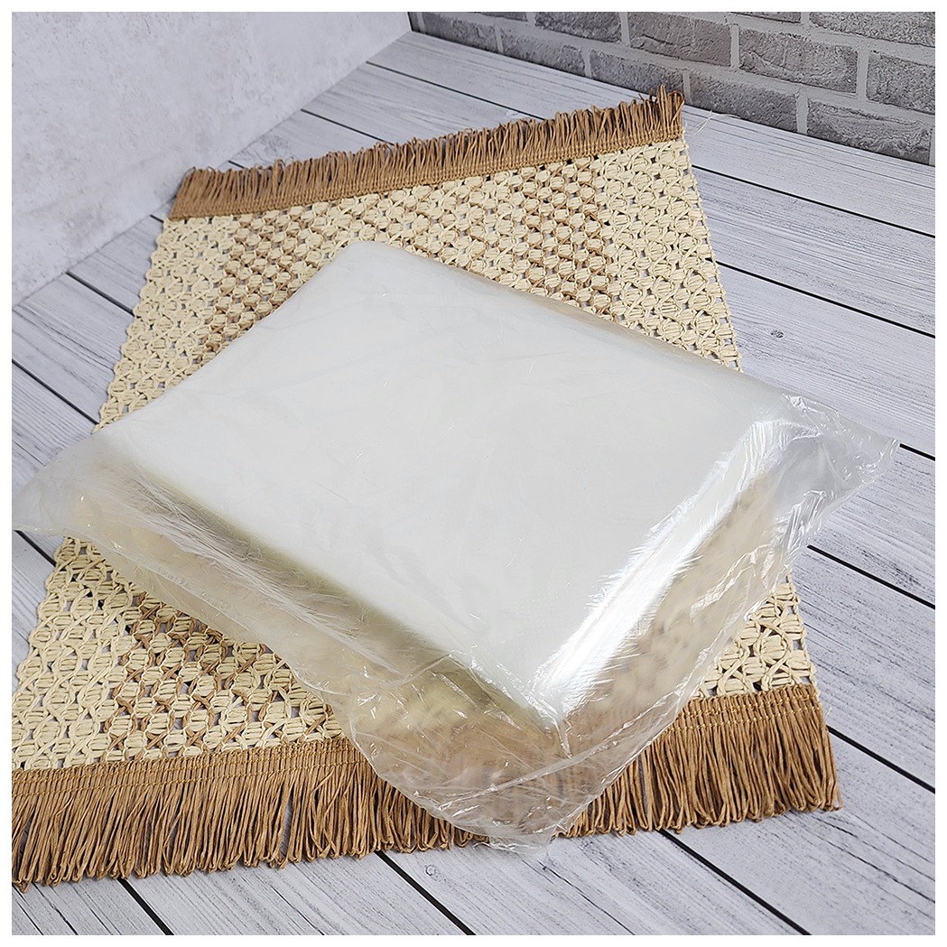پلاستیک وکیوم مواد غذایی 50عددی سایز 25*17 و 20*30