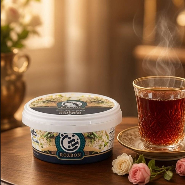 حلوا ارده 700 گرمی رُزبُن