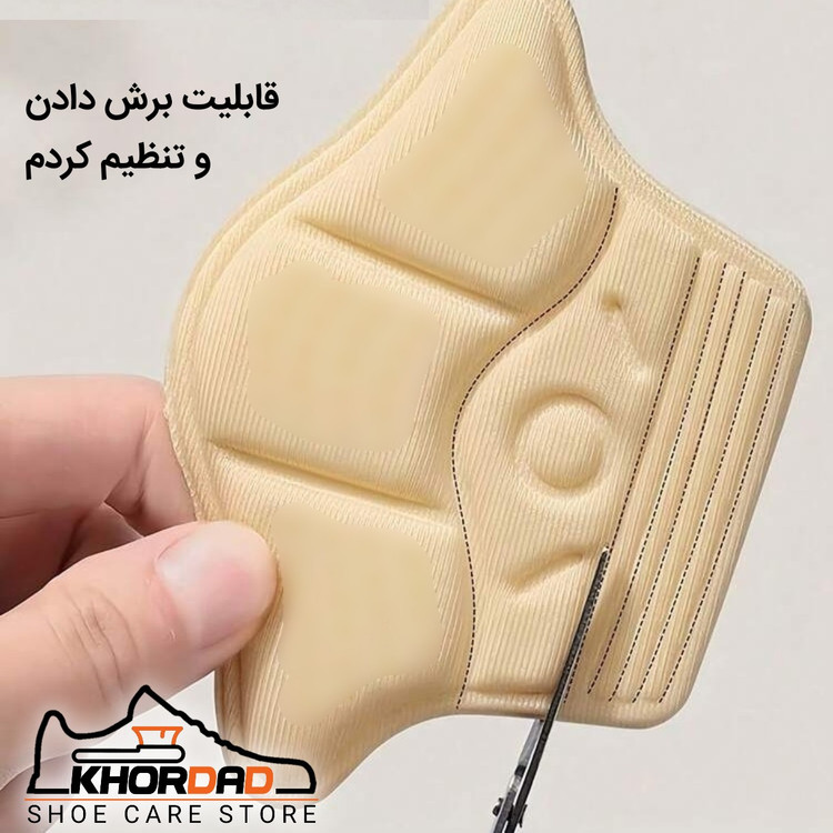 پد پشت پاشنه پا طبی مدل تاجی ( بسته دو عددی ) اورجینال