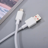 کابل شارژ اورجینال تایپ سی 6 آمپر حک شده فست شارژ و توربو شارژ (ثانیه شمار)،سر سوکت نارنجی،به طول یک متر (تخفیف ویژه)