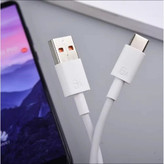 کابل شارژ اورجینال تایپ سی 6 آمپر حک شده فست شارژ و توربو شارژ (ثانیه شمار)،سر سوکت نارنجی،به طول یک متر (تخفیف ویژه)