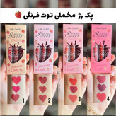 رژ لب مایع کالر کاستل پک توت فرنگی ( آرایشی هوتران)