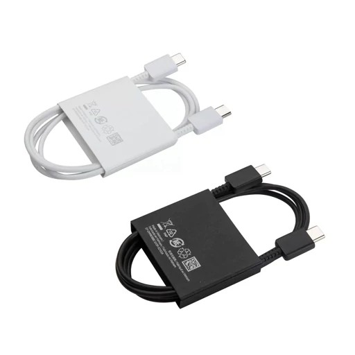 کابل شارژر اورجینال دو سر تایپ سی سامسونگ مدل GH39-02103A،قابل استفاده در تمامی دستگاه های دارای پورت Type-c(کیفیت عالی)