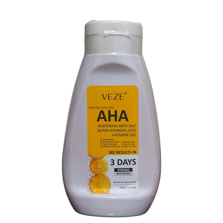 نمک بدن AHA وزه سفید کننده ( محصولات پوستی سانیا )