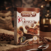 کاندوم خاردار و تاخیری قهوه شادو SHADOW MIDNIGHT بسته 12 عدد