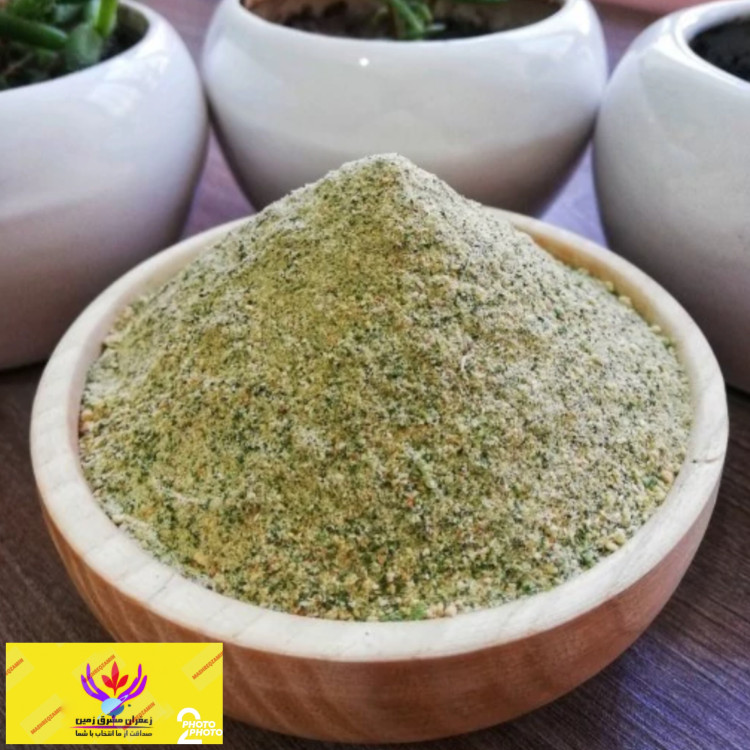 ادویه پیاز جعفری طبیعی اعلا 100 گرم برند مشرق زمین