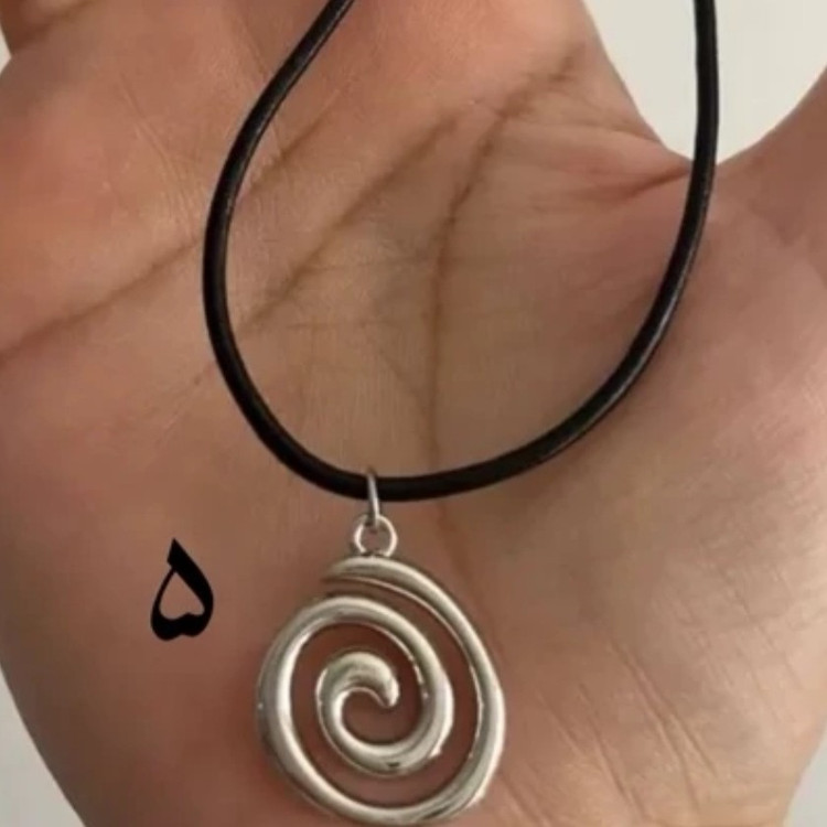 گردنبند اسپیرال در 4 سبک مختلف و گوشواره اسپیرال